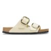 Arizona Big Buckle Natural Leather Patent