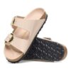 Arizona Big Buckle Natural Leather Patent