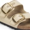 Arizona Big Buckle Raffia Textile