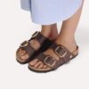 Arizona Big Buckle Raffia Textile