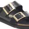 Arizona Droplet Buckle Natural Leather Patent