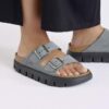 Arizona Platform Suede Leather
