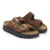Arizona Platform Suede Leather
