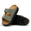 Arizona Platform Suede Leather