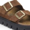 Arizona Platform Suede Leather