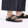 Arizona Rivet Suede Leather
