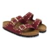 Arizona Rivets Suede Leather Zinfandel