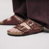 Arizona Rivets Suede Leather Zinfandel