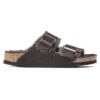Arizona Shearling Suede Leather