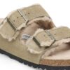 Arizona Shearling Suede Leather
