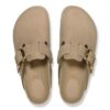 Boston Big Buckle Natural Leather Oiled