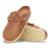 Boston Big Buckle Natural Leather Oiled