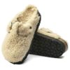 Boston Big Buckle Platform Fur
