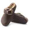 Boston Bold Shearling Leather Espresso