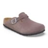 Boston Kids Suede Leather Faded Purple