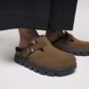 Boston Pap Chunky Shearling Suede Leather