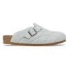 Boston Quilted Suede Leather