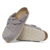 Boston Quilted Suede Leather