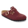 Boston Rivet Suede Leather