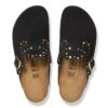 Boston Rivet Suede Leather