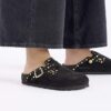 Boston Rivet Suede Leather