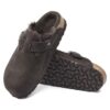 Boston Shearling Suede Leather