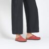 Boston Suede Embossed Corduroy Sienna Red