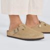 Boston Suede Embossed Dotted New Beige