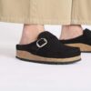Buckley Shearling Suede Leather