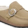 Buckley Shearling Suede Leather