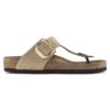 Gizeh Big Buckle Nubuk Leather