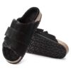 Kyoto Shearling Suede Leather-Shearling Black