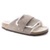 Kyoto Shearling Suede Leather-Shearling Stone Coin