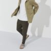 Kyoto Shearling Suede Leather-Shearling Stone Coin