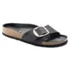 Madrid Big Buckle Natural Leather Oiled