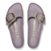 Madrid Big Buckle Natural Leather Patent