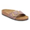 Madrid Big Buckle Nubuk Leather