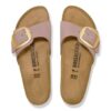 Madrid Big Buckle Nubuk Leather