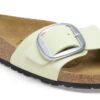 Madrid Big Buckle Nubuk Leather