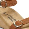 Soley Ring-Buckle Nubuck Leather Embossed