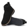 Uppsala Mid Shearling Suede Leather