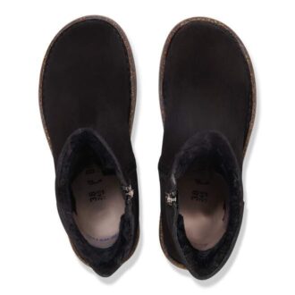 Uppsala Zip Shearling Suede Leather